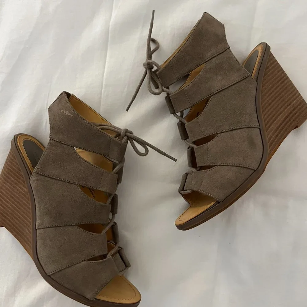 Melrose + Market Lace Up Booties